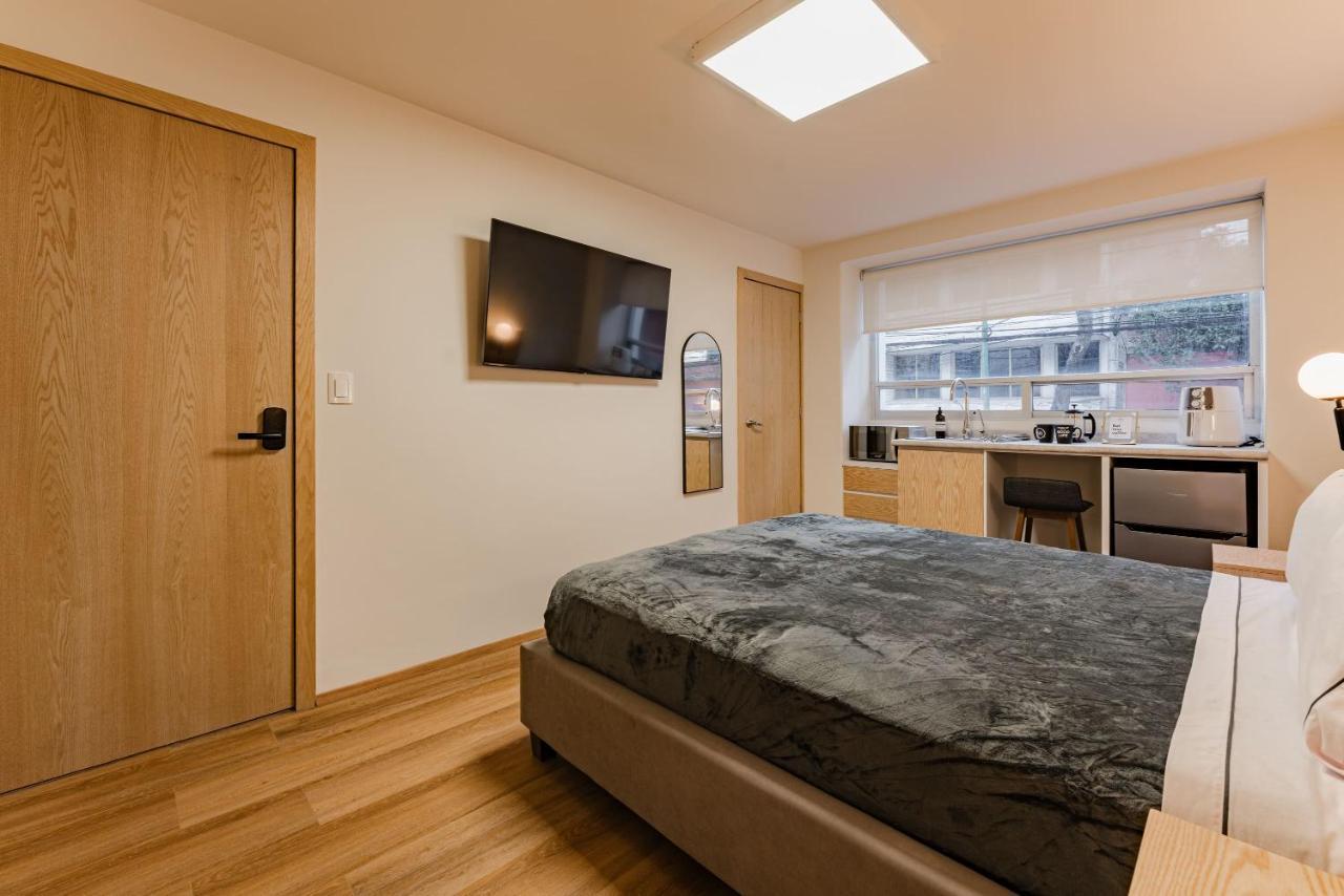 Escandon Suites By Escajal Rooms Mexico City Luaran gambar